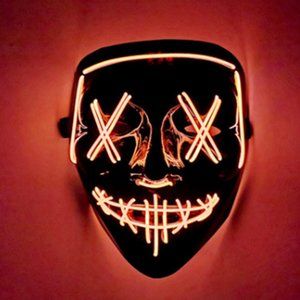 Led Light Up Purge Mask